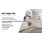World Rug Gallery Antifatigue Mat, 30 in L x 18 in W, 0.47 in Thickness, Graphic, Gray 822GRAY18X30 - alternate 2